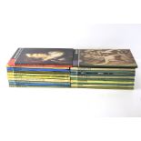 A collection of 'Great Artists Collection' books. Featuring Renoir, Michel Angelo, Turner, etc.