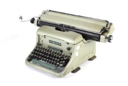 A vintage Imperial 66 office mechanical typewriter.