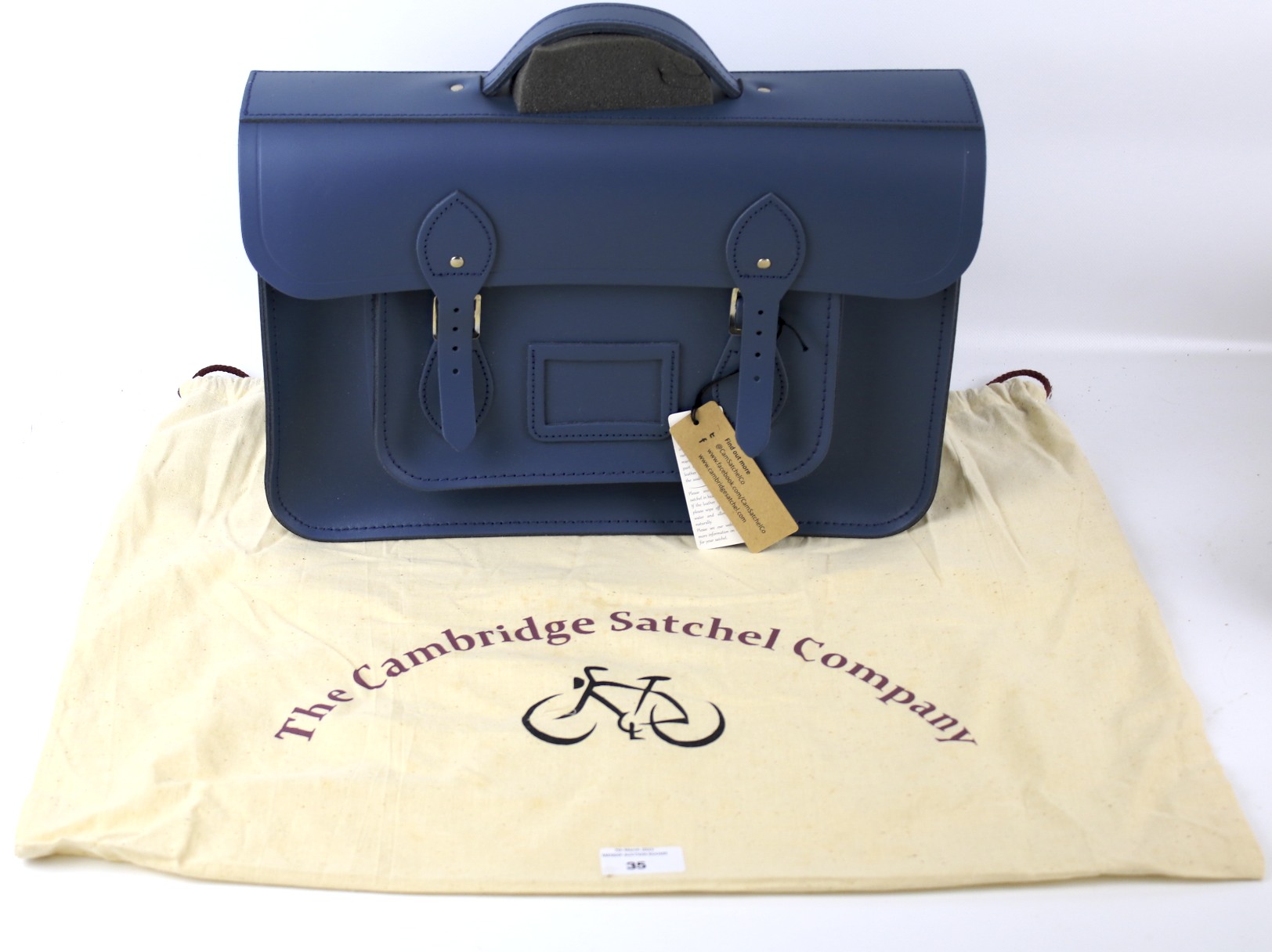 A Cambridge satchel company leather bag.