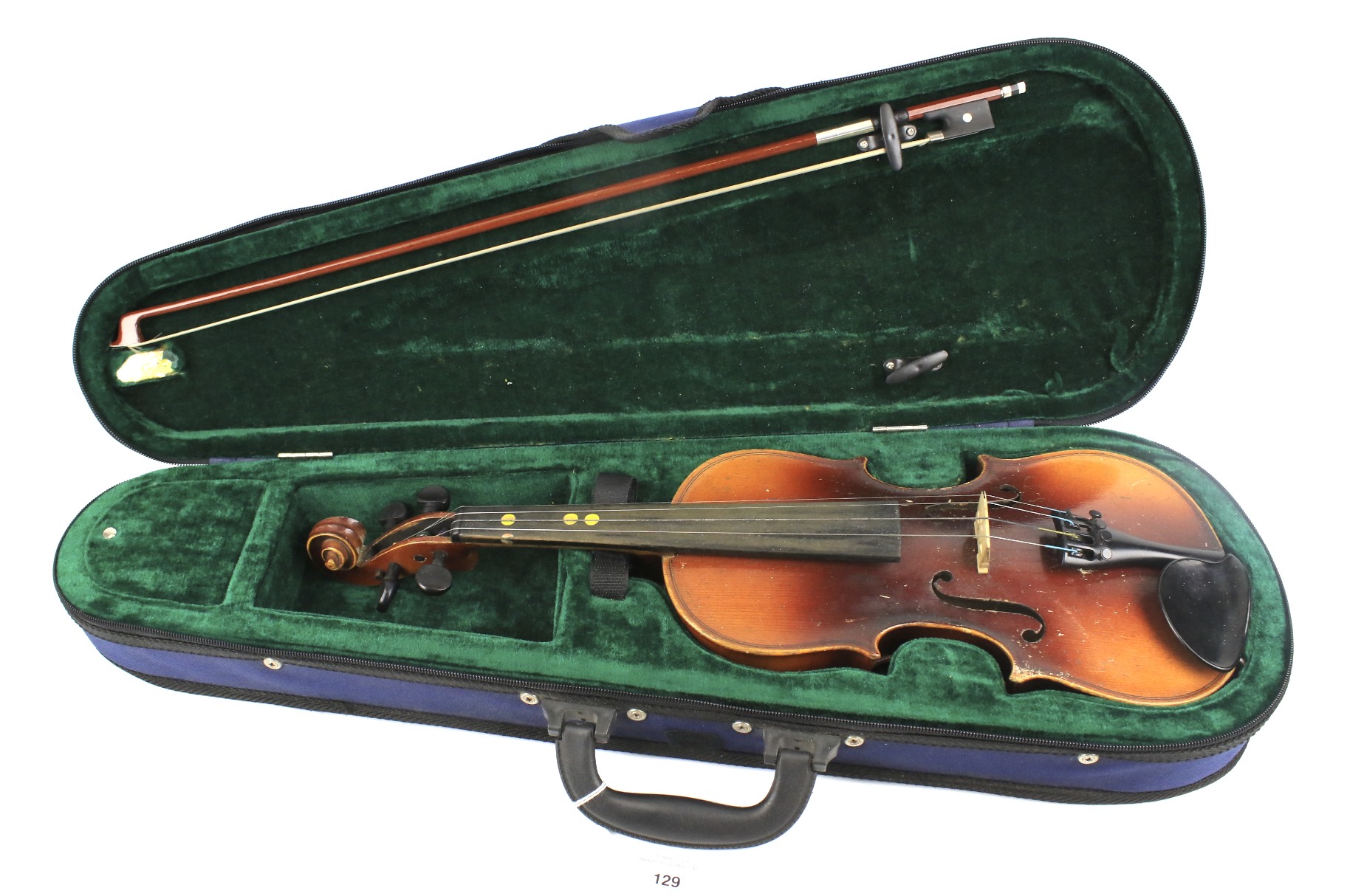 A French violin and bow.