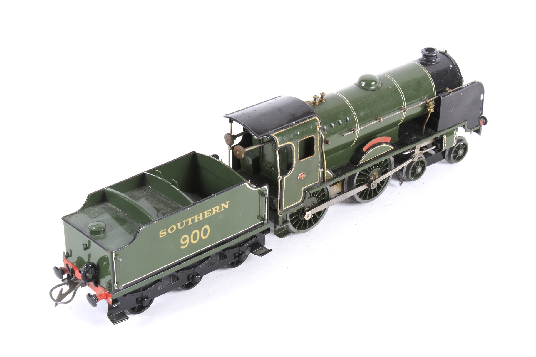 A Hornby O gauge tinplate clockwork 'Schools' class 'Eton' locomotive and tender. - Image 2 of 2