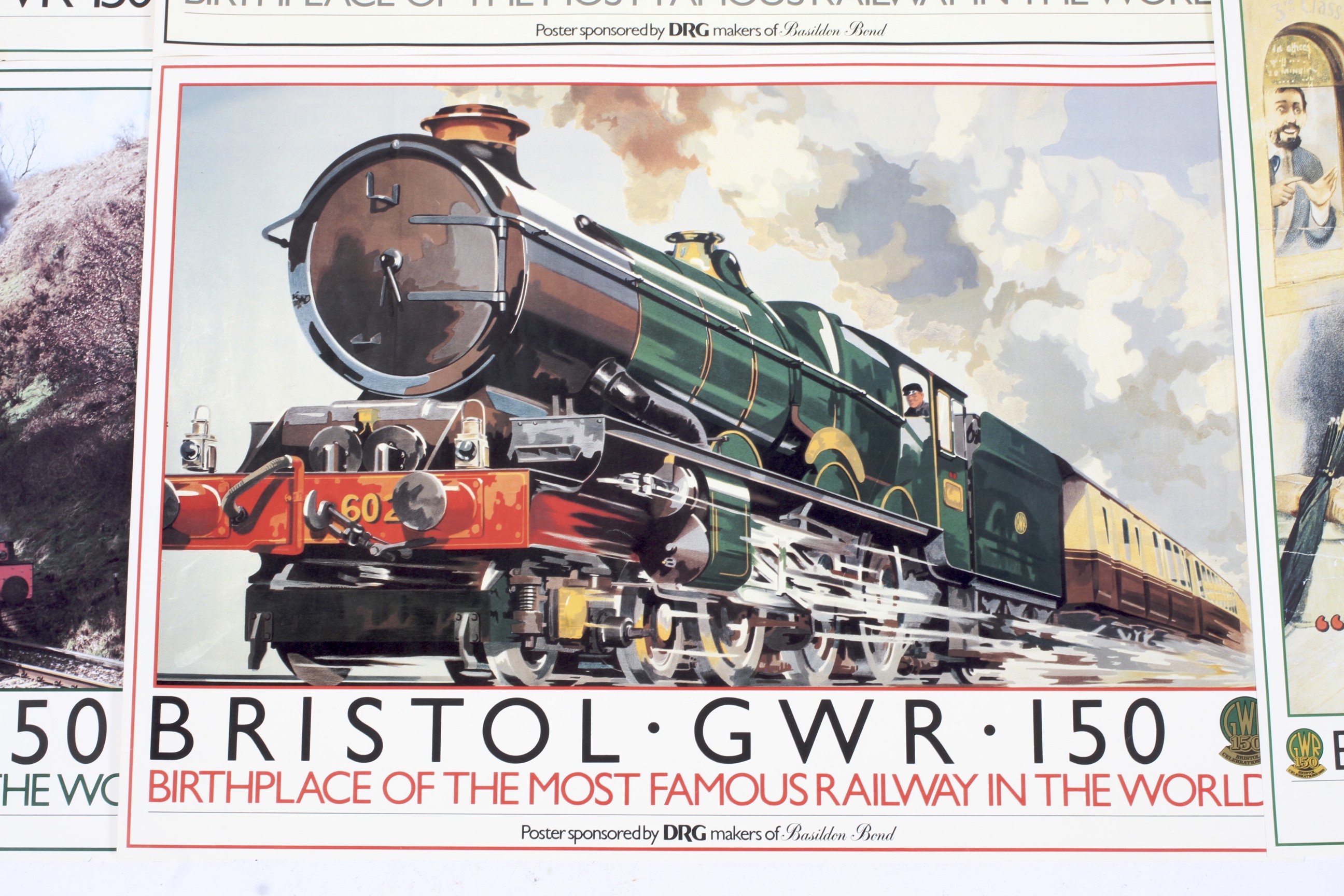 Six reproduction GWR posters. - Image 2 of 2