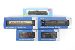 N gauge collection of 5 Dapol locomotives.