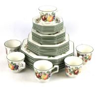 A mixed collection of assorted 20th century tea and dinner services.