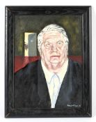 Peter Roland-Mclean (21st Century), Portrait of a Gentleman, oil on canvas.