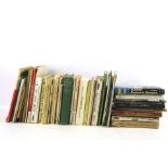 A large assortment of travel related volumes and booklets. Including 'The British Isles', L.
