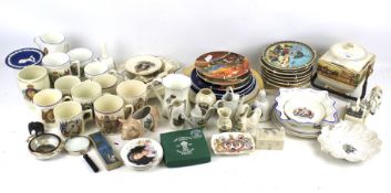 A quantity of assorted china ornaments and collectables.