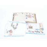 A blu album of world stamps,