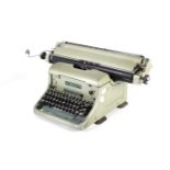A vintage Imperial 66 office mechanical typewriter.
