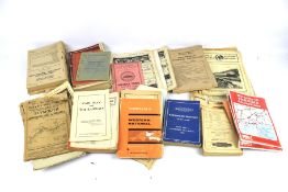A collection of 1960s British Railways 'Supplementary Operating Instructions'.