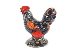 An Anita Harris signed hand painted ceramic figure of a chicken, H23cm.