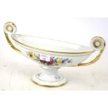 A Kaiser 'Monarchin' porcelain twin handle urn. H19.