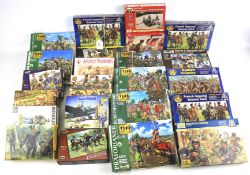 A collection of model solders kits. Including Airfix, Italeri and Ravell. All boxed.