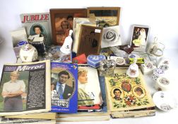 An assortment of commemorative Royal collectables.