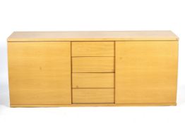 A contemporary Skovby large sideboard.