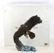 A contemporary limited edition Royal Doulton eagle figurine. 'Prestige Tempest' 2007, HN5050 no.