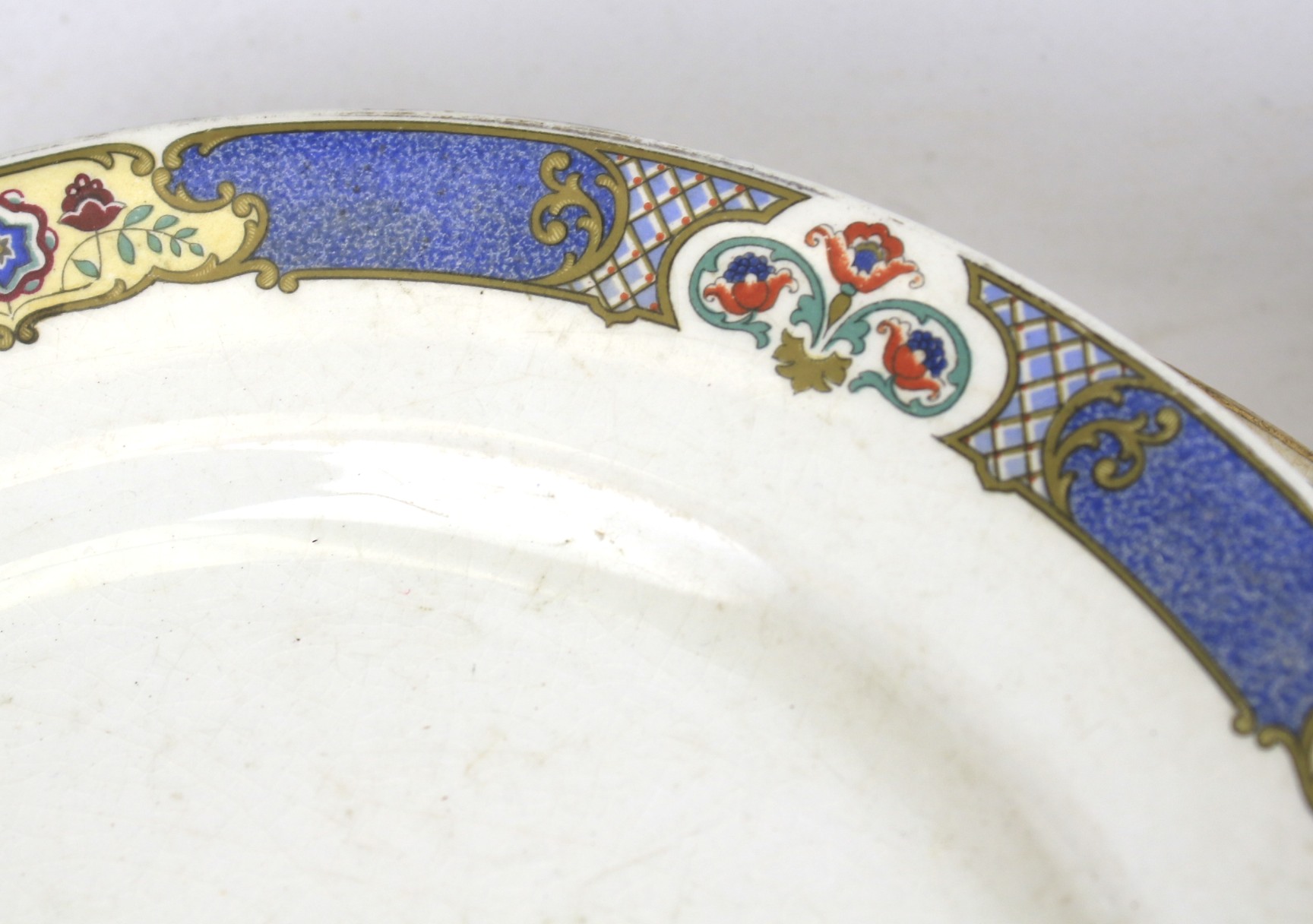 Assortment of white and blue plates. With serving dishes and jug etc. - Image 2 of 2