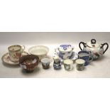 Assorted mixed ceramics including Copeland,