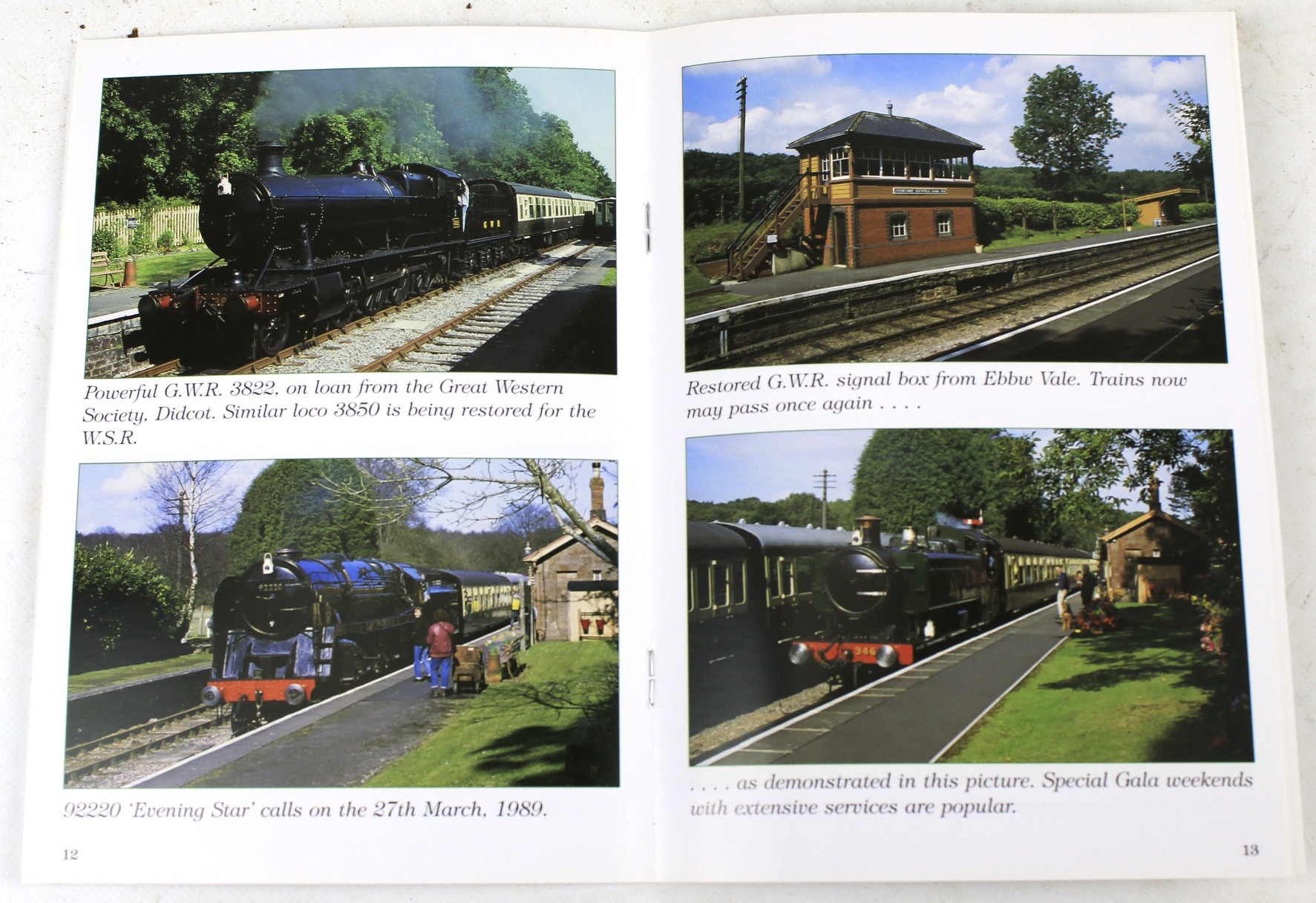 A box of Crowcombe Heathfield Station West Somerset Railway booklets. - Image 2 of 2