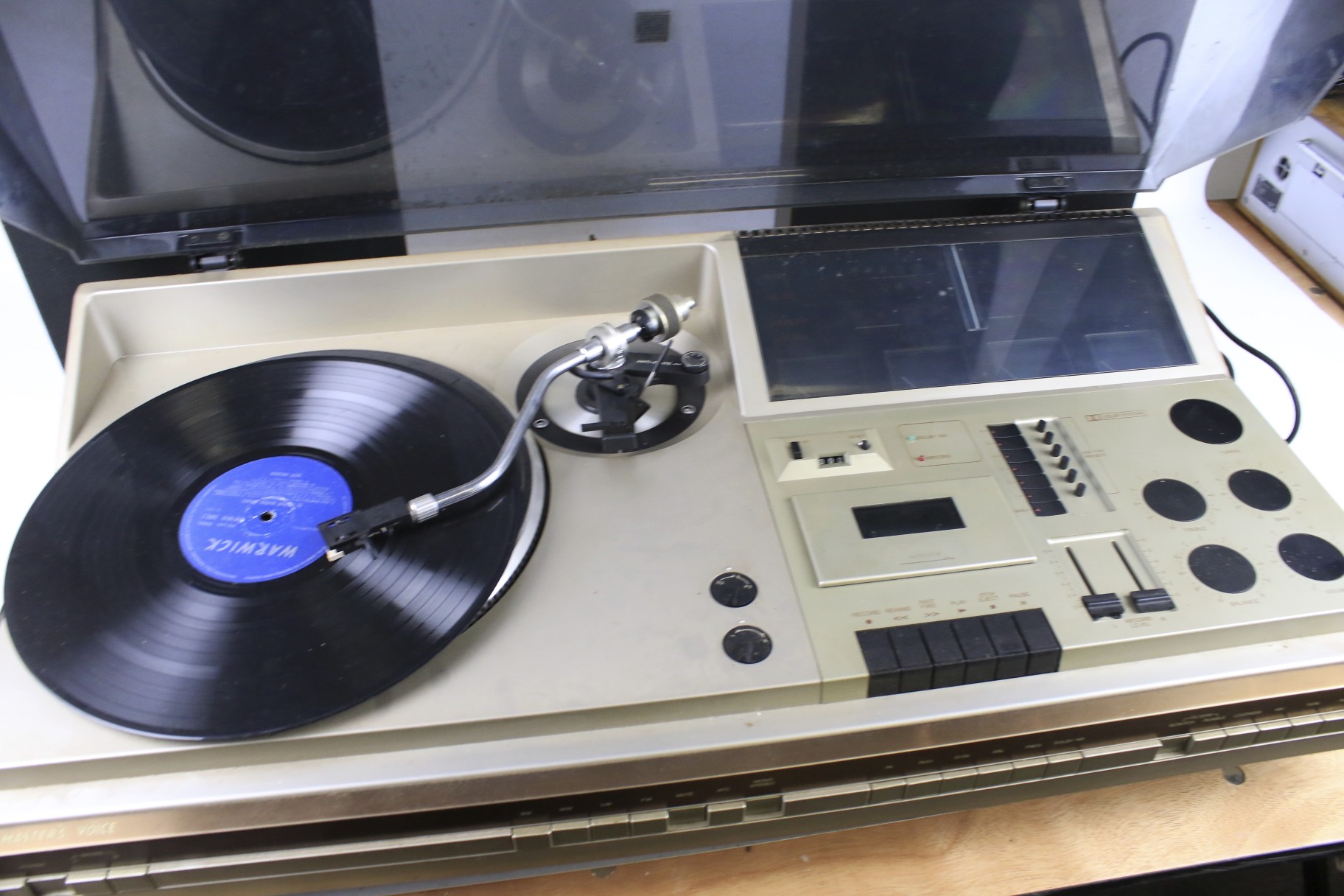 A 1970s HMV Dolby Hi Fi stereo unit MCH 12. - Image 2 of 2