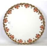 A Victorian Copeland serving plater.