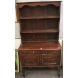 Early 20th century Welsh dresser.