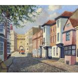 Philip Collingwood Priestley (1901-1972), Nell Gywnnes House, Church Street, Windsor, oil on board.