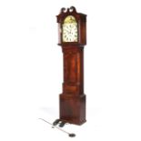 A 19tn century mahogany eight day longcase clock.