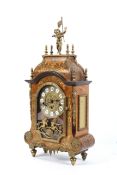 A Louis XV style German (Franz Hermle & Sons) gilt-metal mounted mantel clock.