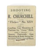 Shooting Flicker No XXV by R Churchill.