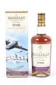 A bottle of Macallan Fifties Single Malt Scotch Whiskey. Boxed, 50cl, 40% vol.