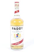 A bottle of Paddy old Irish Whiskey. 1l, 43% vol.