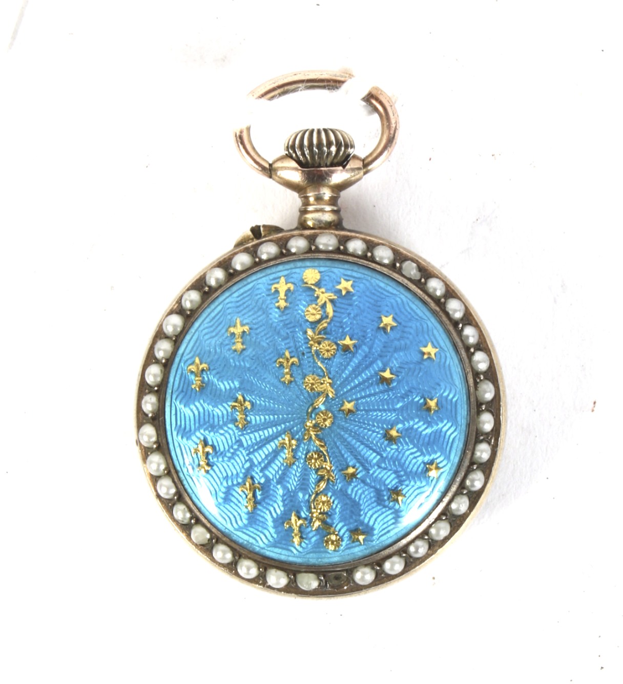 A Victorian ladies fob watch. - Image 2 of 3