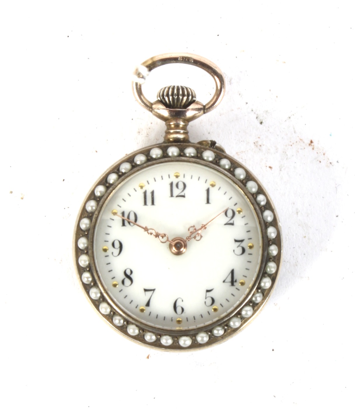 A Victorian ladies fob watch.