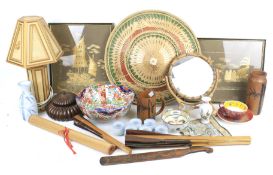 A collection of Chinese and Asian items and collectables.