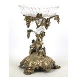A late Victorian Mappin & Webb silver plate table centre piece.