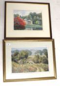 Ronald Homes watercolour and William Mackinson limited edition signed print.