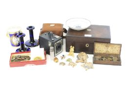 An assortment of vintage collectables.