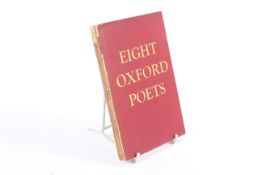 SIGNED BY ROY PORTER. Roy Porter, Michael Meyer and Sidney Keyes, et al.: Eight Oxford Poets.