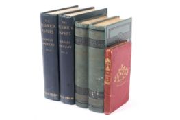 Five books by Charles Dickens. To include Charles Dickens: Papers of the Pickwick Club.