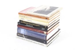 A collection of Photography related books noting Byron Harmon.