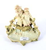 A vintage Wien Teplitz Depose figure gro