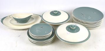 A 1950s Royal Doulton dinner service. In
