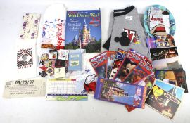 An assortment of collectable Disney Worl