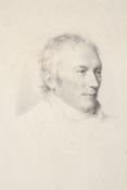 After Friedrich Carl Groger (1766-1838), portrait of a gentleman, lithograph.