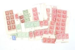 A small collection of King Edward VII to King George VI stamps,