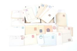 A collection of vintage world postal stationary envelopes