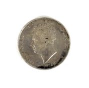 Coin-An 1828 half crown coin.