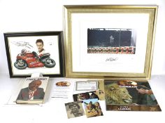 A collection of autographs.