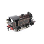 An O gauge Hornby LNER 0-4-0 101 tank engine.